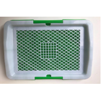 YES4PETS Small Portable Dog Potty Training Tray Pet Puppy Toilet Trays Loo Pad Mat 45x33 cm