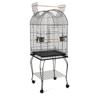 YES4PETS 150 cm Bird Aviary Cage with Stand Alone With Perch