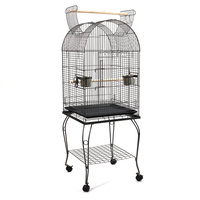 150 cm Bird Budgie Cage with Stand Alone Budgie With Perch