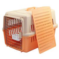 YES4PETS Large Dog Cat Crate Pet Carrier Rabbit Airline Cage With Tray And Bowl