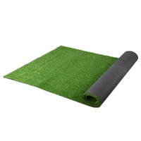  Synthetic 10mm 1mx20m 20sqm Artificial Grass Fake Turf Olive Plants Plastic Lawn 
