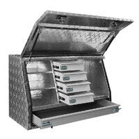Giantz Aluminium Ute Tool Box Drawers Storage Truck Trailer Lock