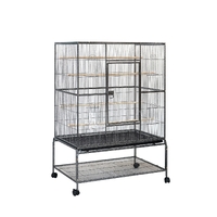 YES4PETS 140 cm Large Bird Cage Parrot Budgie Aviary With Stand