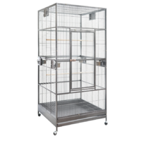 YES4PETS XXL 203cm Macaw Parrot Aviary Bird Cat Pet Cage On Wheels 