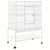 YES4PETS 158 cm Large Bird Cage Parrot Budgie Aviary With Stand