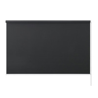 Roller Blinds Blockout Blackout Curtains Window Modern Shades 1.8X2.1M DarkGrey