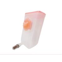 YES4PETS Pet Hanging Water Bottle No Drip Water Dispenser Rabbit Dog Cat Drinking Bottle-Pink