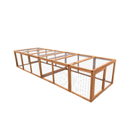 YES4PETS 290 cm XL Chicken Coop Run Guinea Pig Cage Villa Extension Rabbit Hutch Cat Kitten House Pen