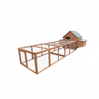 YES4PETS XXL Chicken Coop Rabbit Hutch Ferret Cage Hen Chook Cat Kitten House With Run