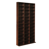 Artiss Adjustable Book Storage Shelf Rack Unit - Expresso