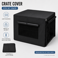 YES4PETS 30' Dog Cat Rabbit Collapsible Crate Pet Cage Canvas Cover