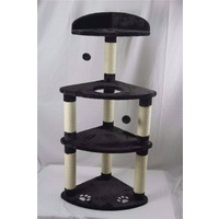 YES4PETS 110 cm Cat Scratching Post Tree Cat Scratcher Pole Furniture