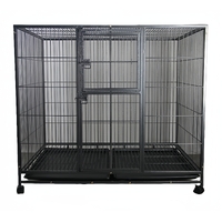 YES4PETS XXL Pet Dog Cat Parrot Cage Metal Crate Kennel Portable Puppy Cat Rabbit House