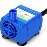 YES4PETS Cat Pet Water Fountain Pump Replacement DR-DC for Round Cubic Flower Cap Fountains