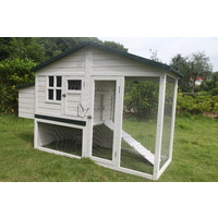 Large Chicken Coop Rabbit Hutch Ferret Cat Kitten Cage Hen Chook Cat Kitten House