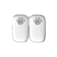 2 Meal Automatic Pet Food Feeder Timer for Dogs, Puppies & Cats
