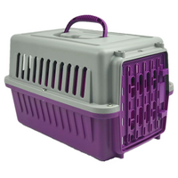 Purple Small Dog Cat Rabbit Crate Pet Guinea Pig Carrier Kitten Cage