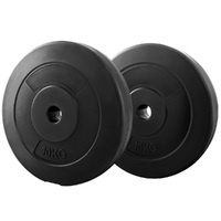 10KG Barbell Weight Plates Standard Home Gym Press Fitness Exercise 2pcs