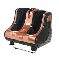 Livemor 3D Foot Massager Shiatsu Machine Ankle Calf Leg Kneading Timer Rose Gold