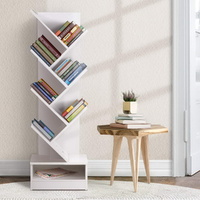 Artiss Tree Bookshelf 7 Tiers - ECHO White