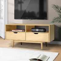 Artiss TV Cabinet Entertainment Unit Stand Wooden Storage 120cm Scandinavian
