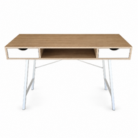 YES4HOMES Computer Desk, Sturdy Home Office Gaming Desk for Laptop, Modern Simple Style Writing Table, Multipurpose Workstation