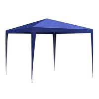 Instahut 3x3m Wedding Gazebo Tent Party Event Marquee Shade Blue Without Panel
