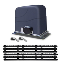 LockMaster Automatic Sliding Gate Opener Electric 1200kg Door 6M Remote Control