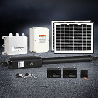 Lockmaster Single Swing Gate Opener 600KG 20W Solar Panel