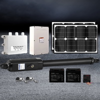 Lockmaster Single Swing Gate Opener 600KG 40W Solar Panel