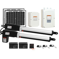 LockMaster 1000KG Swing Gate Opener Auto Solar Power Electric Kit Remote Control