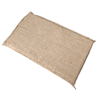 YES4PETS Medium Hessian Pet Dog Puppy Bed Mat Pad House Kennel Cushion With Foam 94 x 54 cm