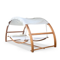 Gardeon Outdoor Double Hammock Bed with Canopy