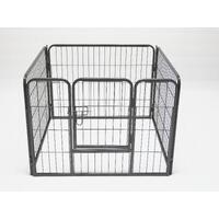 YES4PETS 4 Panels 60 cm Heavy Duty Pet Dog Puppy Cat Rabbit Exercise Playpen Fence Extension