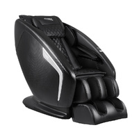 Livemor 3D Electric Massage Chair Shiatsu SL Track Full Body 58 Air Bags Black