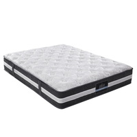 Giselle Bedding Double Mattress Bed Size 7 Zone Pocket Spring Medium Firm Foam 30cm