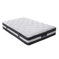 Giselle Bedding Single Mattress Bed Size 7 Zone Pocket Spring Medium Firm Foam 30cm