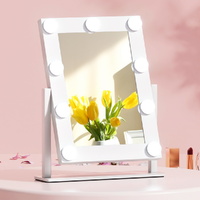 Embellir Makeup Mirror Hollywood with Light Round 360° Rotation Tabletop 9