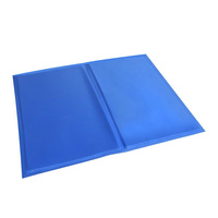 YES4PETS Large Pet Cool Gel Mat Dog Cat Bed Non-Toxic Cooling Dog Summer Pad 76 x 61 cm