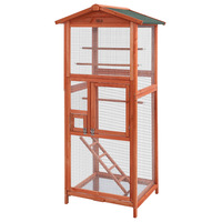 Large Wooden Pet Cages Aviary Canary Cockatoo Parrot Bird Cage