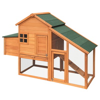 171cm Wide Wooden Chicken Coop
