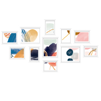 Artiss Photo Frames Art Holder 11PCS 5x7" 6x8" 8x10" White