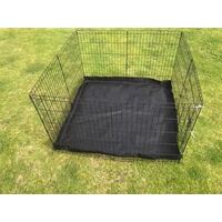 YES4PETS 24' Dog Rabbit Playpen Exercise Puppy Enclosure Fence With Canvas Floor