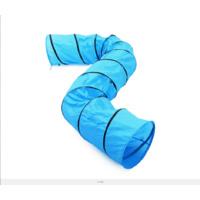 Portable Pet Dog Agility Training Exercise Tunnel Chute with Carry Bag 5.5M