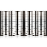 Artiss 8 Panel Room Divider Privacy Screen Dividers Stand Oriental Vintage Black