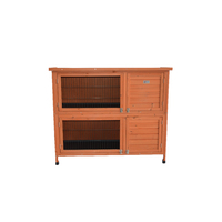 YES4PETS XL Double Storey Rabbit Guinea Pig Ferret Cage With Plastic Tray