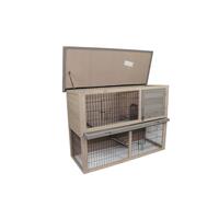 YES4PETS Double Storey Rabbit Hutch Guinea Pig Cage , Ferret cage W Pull Out Tray