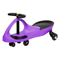 Keezi Kids Ride On Swing Car - Purple