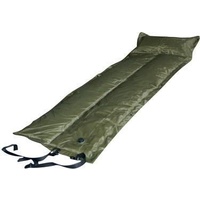 Trailblazer Self-Inflatable Foldable Air Mattress With Pillow - OLIVE GREEN
