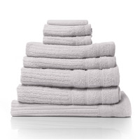 Royal Comfort Eden Egyptian Cotton 600GSM 8 Piece Luxury Bath Towels Set - Holly